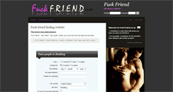 Desktop Screenshot of fuck-friend.co.uk