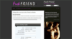 Desktop Screenshot of fuck-friend.de