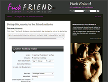 Tablet Screenshot of fuck-friend.de